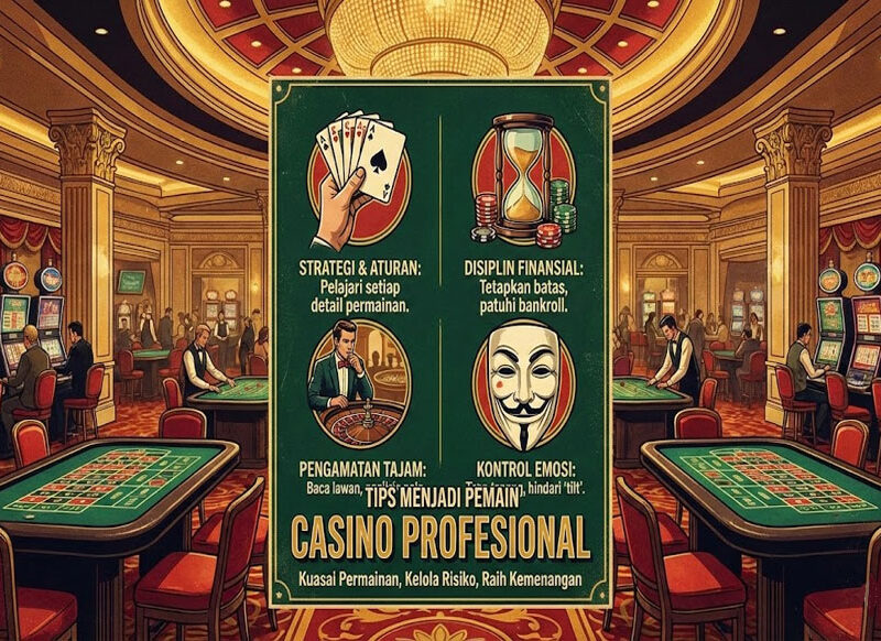Tips Menjadi Pemain Casino Profesional