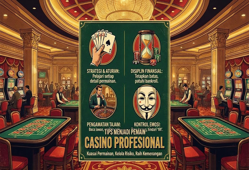 Tips Menjadi Pemain Casino Profesional