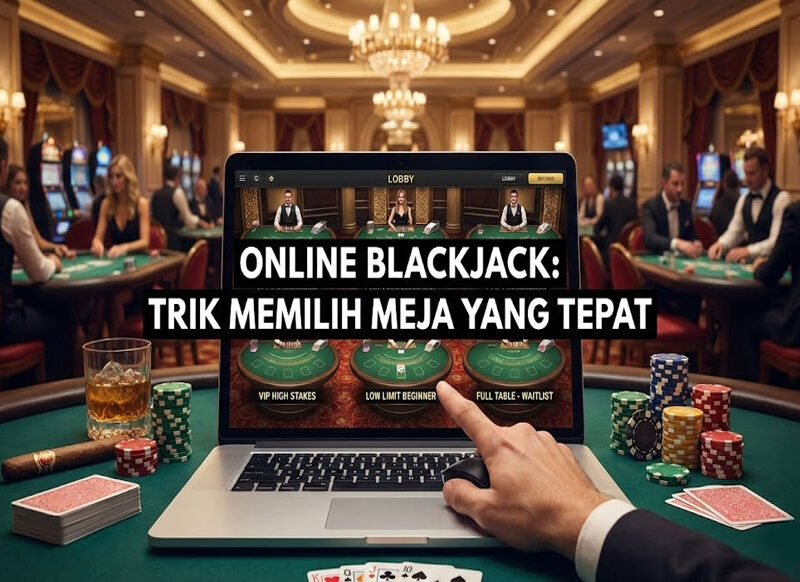 Blackjack Online: Trik Memilih Meja yang Tepat