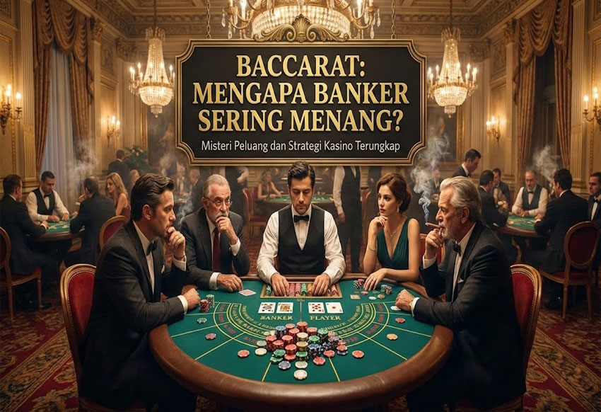 Baccarat - Mengapa Banker Sering Menang?